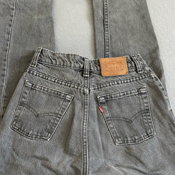 Vintage Levi 531 Jeans Grey Approximately Size 24 - Picture 4 of 6